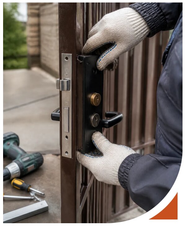 Профессиональная установка замка для калитки в Видном